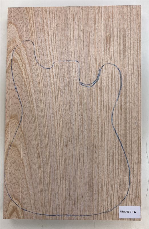 Body Swamp Ash, 1-pc., Unique Piece #183